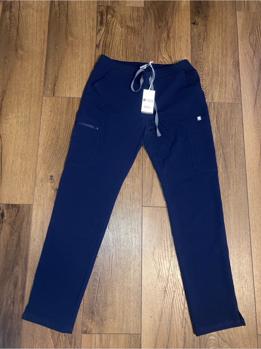 FIGS womens Navy blue  Scrub Pants size s New
